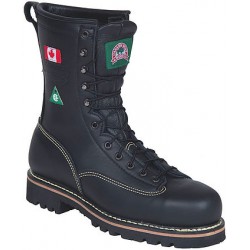 Canada West 34397 Fire-Retardent Steel-Toe Lace Work Boots CSA Grade 1