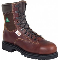 Canada West 34313 Waterproof Steel-Toe Pecan Tumbled Lace Work Boots CSA Grade 1