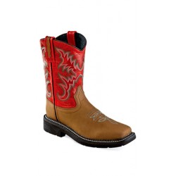 OLD WEST WB1004Y Youth Square Toe