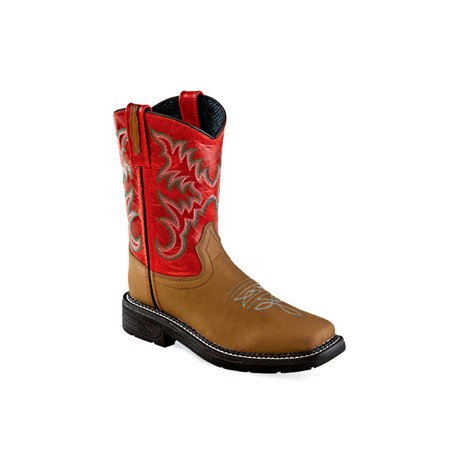 OLD WEST WB1004Y Youth Square Toe