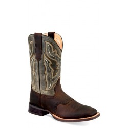 OLD WEST -Mens Broad Square Toe Boot BSM1881