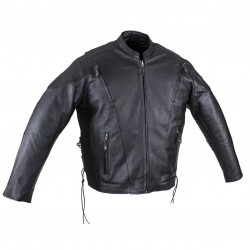 Mens ECONOMY Racer Jacket with Side Laces