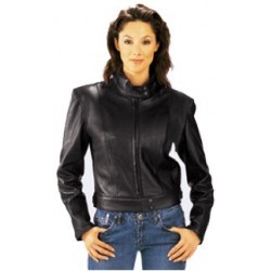 Ladies Lightweight Leather Jacket 384