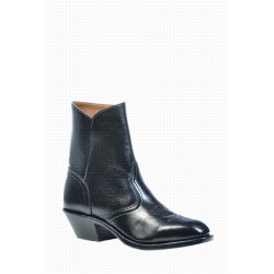 BOULET's Torino Black Calf Western dress toe boot 1114