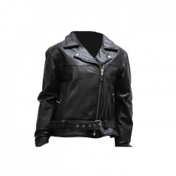Womens Cowhide Motorcycle Jacket