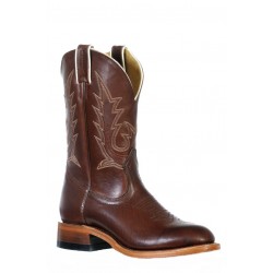 Boulet 9380 Ladies Ranch Hand Tan Round Toe Boots