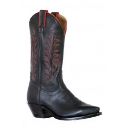 Boulet 9602 Ladies Tianjin Black Snip Toe Boots