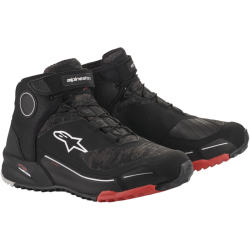 CR-X Drystar® Riding Shoes Black /camo / Red by Alpinestars