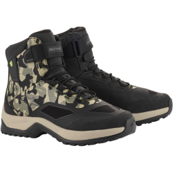 CR-6 Drystar® Riding Shoes Black/GREEN/BROWN