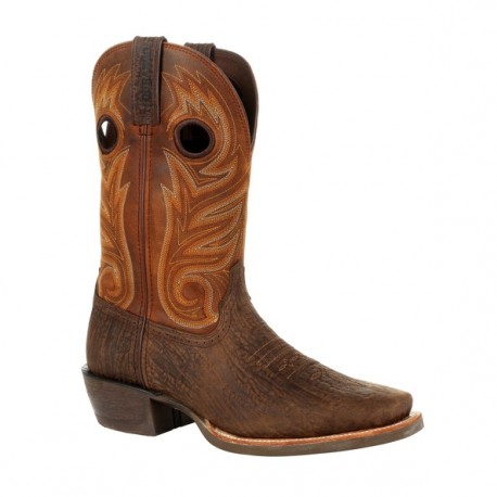 Men's Durango Bark Brown/Burnt Orange Boots