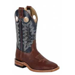 Men's Brahma Ranchman Ropers 8227 12" Bighorn Bison / Botero Azule