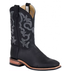 Men's Brahma Ropers 8598 11" Black Crazy Horse