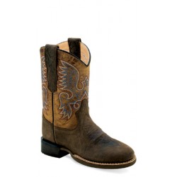 Oldwest Children's & Youth's Broad Round Toe Boots BRC 2011