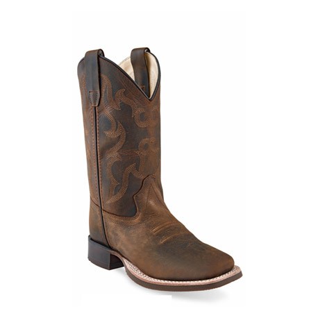 Oldwest Children's & Youth's Broad Square Toe Boots BSC 1904