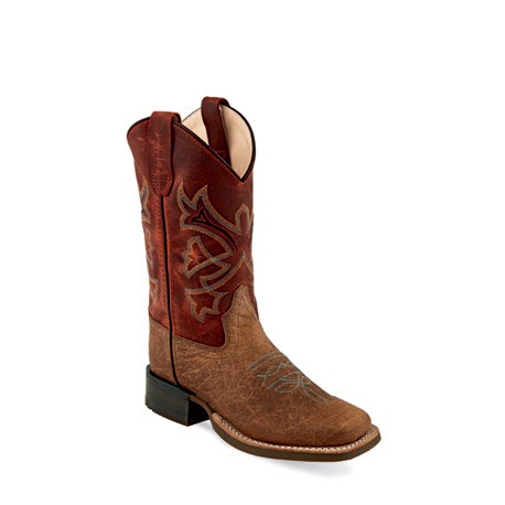 Oldwest Children's & Youth's Broad Square Toe Boots BSC 1912