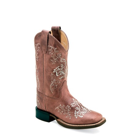 Oldwest Children's & Youth's Broad Square Toe Boots BSC 1956