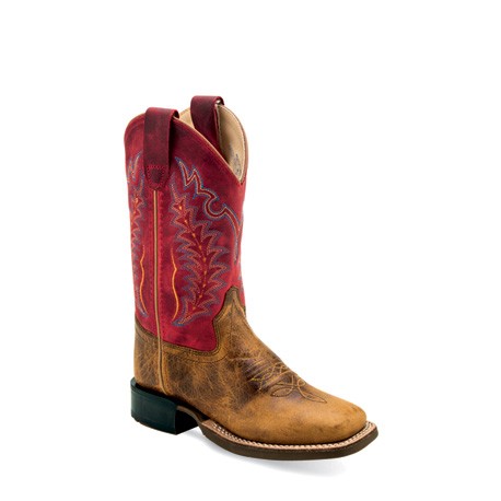 Oldwest Children's & Youth's Broad Square Toe Boots BSC 1959