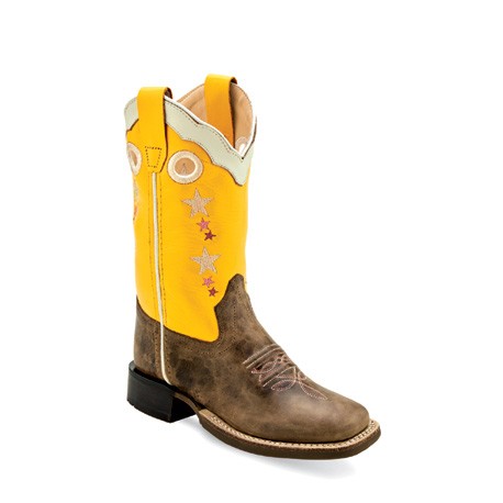 Oldwest Children's & Youth's Broad Square Toe Boots BSC 1962