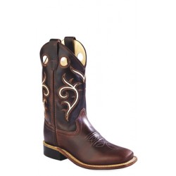 Oldwest Children's & Youth's Broad Square Toe Goodyear Welted Boots BSC 1806 G