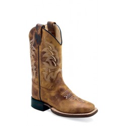 Oldwest Children's & Youth's Broad Square Toe Boots BSC1979