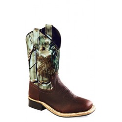 Oldwest Children's & Youth's Broad Square Toe Goodyear Welted Boots BSC 1816G