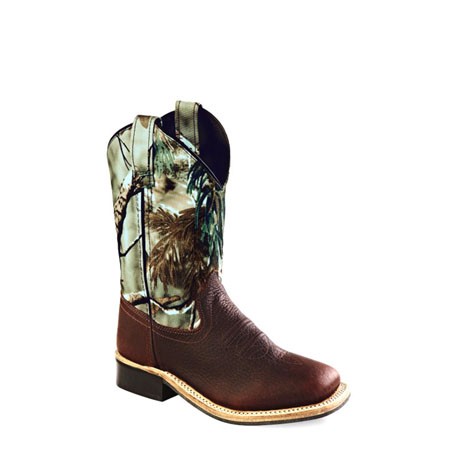 Oldwest Children's & Youth's Broad Square Toe Goodyear Welted Boots BSC 1816G