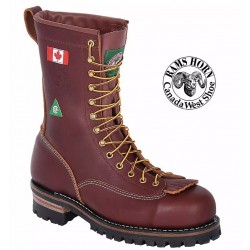 Canada West 34363 Rams Horn - Red Dog Lace-to Toe Steel-Toe Lace Work Boots CSA Grade 1