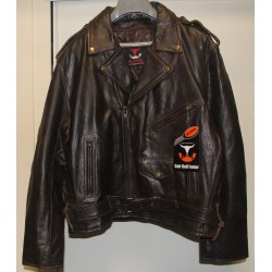 903 "Road Prince" Antique Brown Leather Jacket