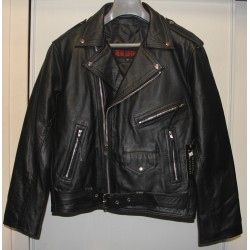 "Route 66" Limited Edition Black Leather Specialty Jacket