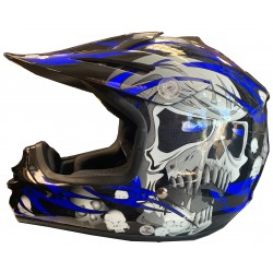 Motocross Viper Skulls Helmet