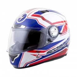 Scorpion EXO 1100 JAG Helmet Red/White/Blue