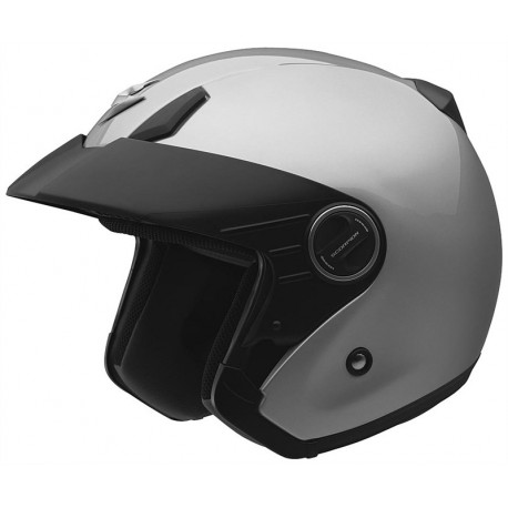 Scorpion Helmet Black EXO-200 Open Face Motorcycle