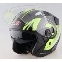 BFR 705 Open Face Hi-Viz Helmet