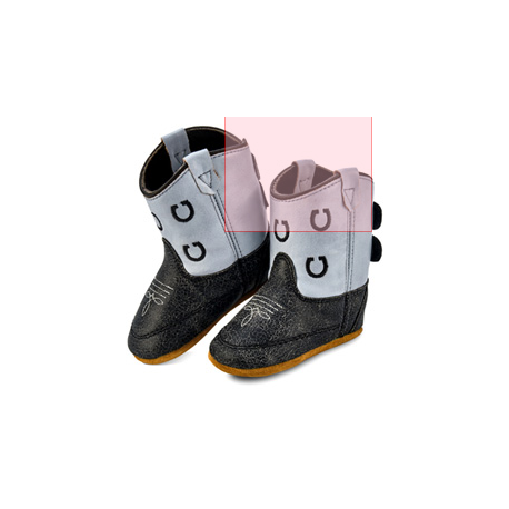 Toddler's All Over Leatherette, Broad Square Toe Boot VB 1089