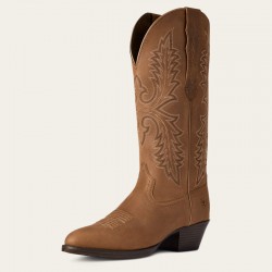 Women's Heritage Elastic Wide Calf Western Boot by Ariat