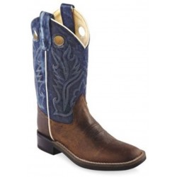 OLD WEST Ultra-Flex Broad Square Toe Boots -BSY1884