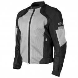 Grey Velocity Mesh Men's Jacket by Joe Rocket