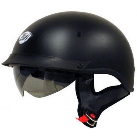 THH T-72 Motorcycle Helmet - Black