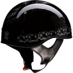 Z1R Vagrant Skull FTW Half Helmet