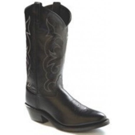 Light Apache Western Cowboy Work Boots TBM-3012 Black