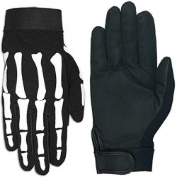 SKELETON HAND Fabric motorcycle gloves