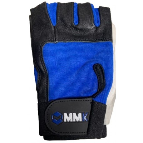 MMK Fingerless Mesh Gloves Blue