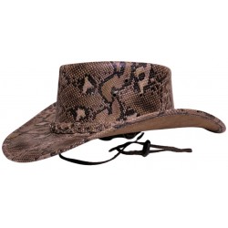 Snakeskin Style Cowboy Hat (Unisex)