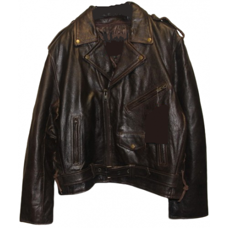 LK's "Road Prince" Antique Brown Leather Jacket