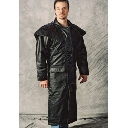  Leather Duster Coat