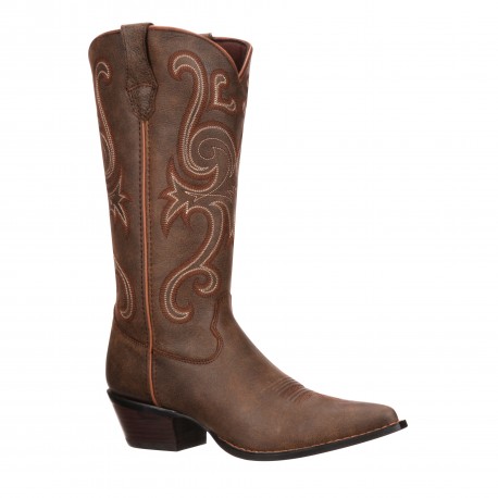 CRUSH BY DURANGO WOMEN'S BROWN JEALOUSY WESTERN