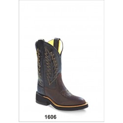 Old West Youth 1606Y Leather Western Boots