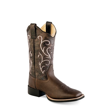 Old West 18118 Ladies Broad Square Toe