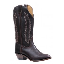 Old West CCY8110 Youth Black Western Pointy Toe Boots