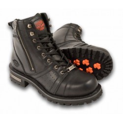 MBM9000 - Milwaukee Men's 6" Side Zipper Plain Toe Boots